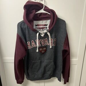 Harvard University Hoodie ~Harvard Licensed Gear Bay State Apparel~ Size: Small